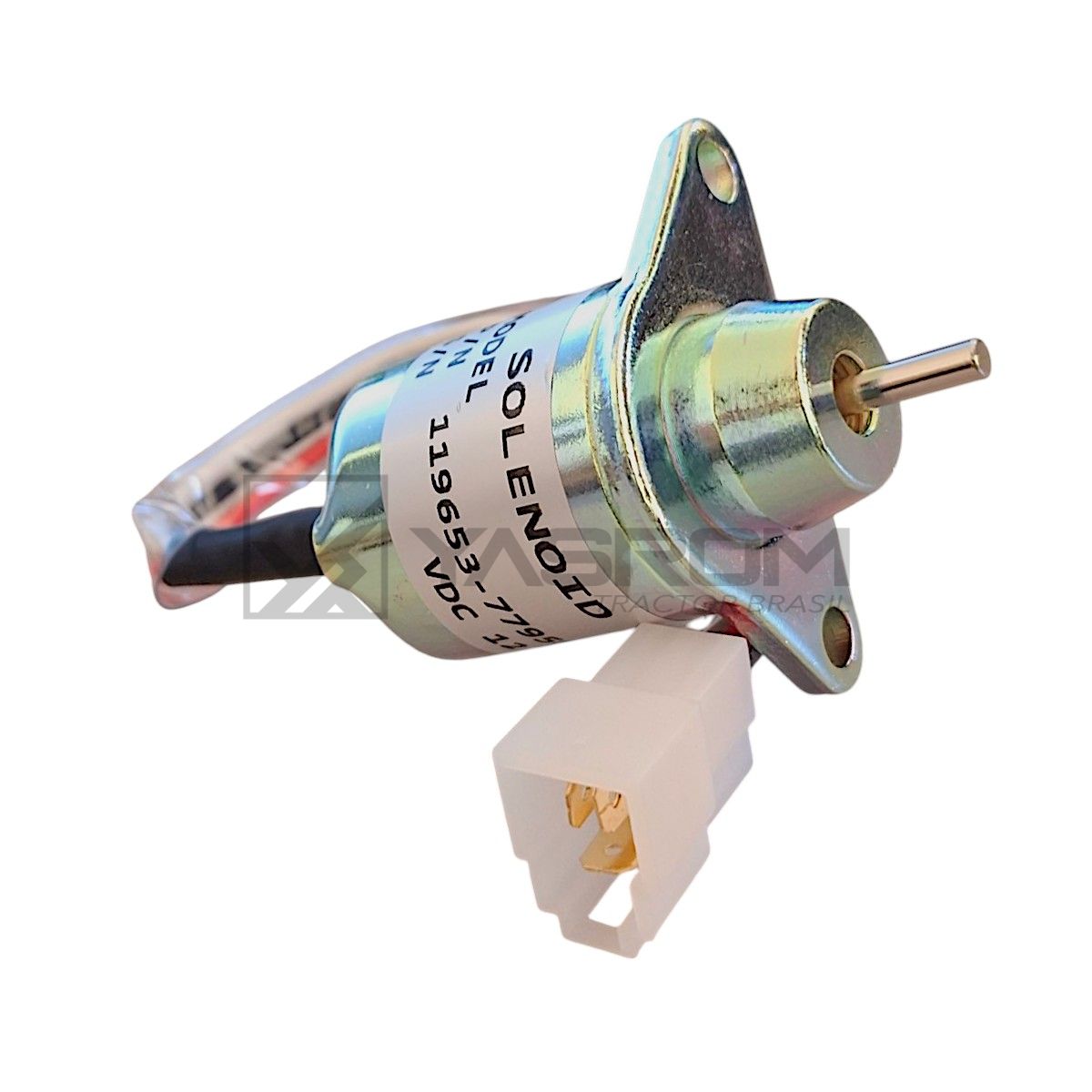 Galloparts Solénoïde D'Arrêt 119653-66500 12V Pour Moteur Yanmar 3TNE74 3TNE68